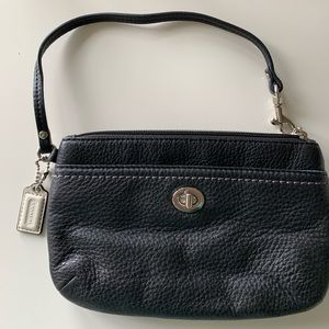 Coach Leather Wristlet